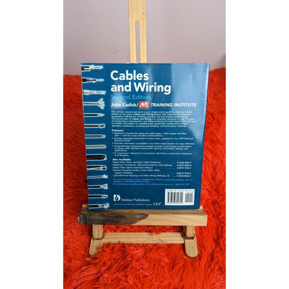 NJATC AVO Intl. Cables and Wiring 2nd Edition J. Cadick Electrician Textbook - Picture 2 of 7